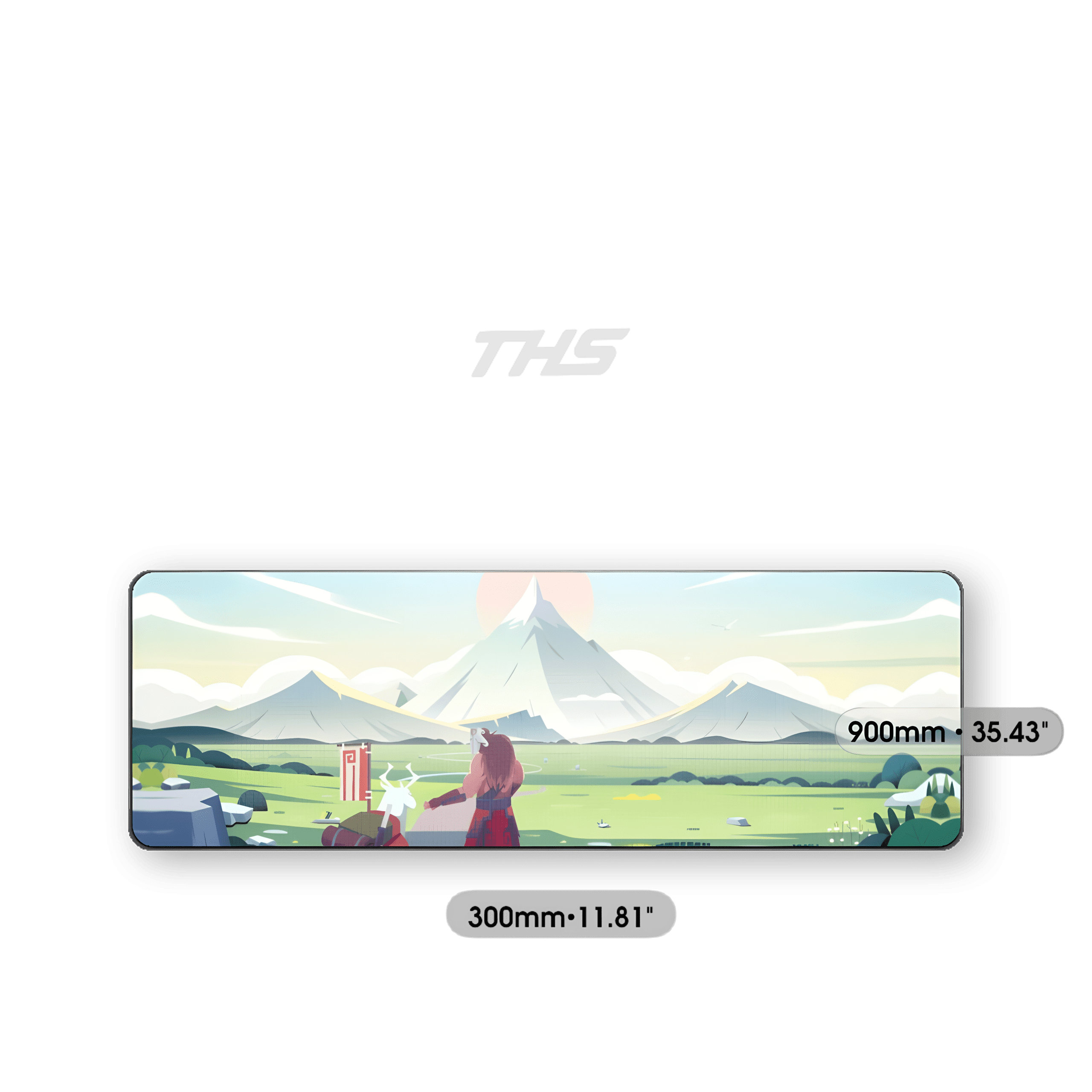 XL Custom Print Mousepad (900m×300m)