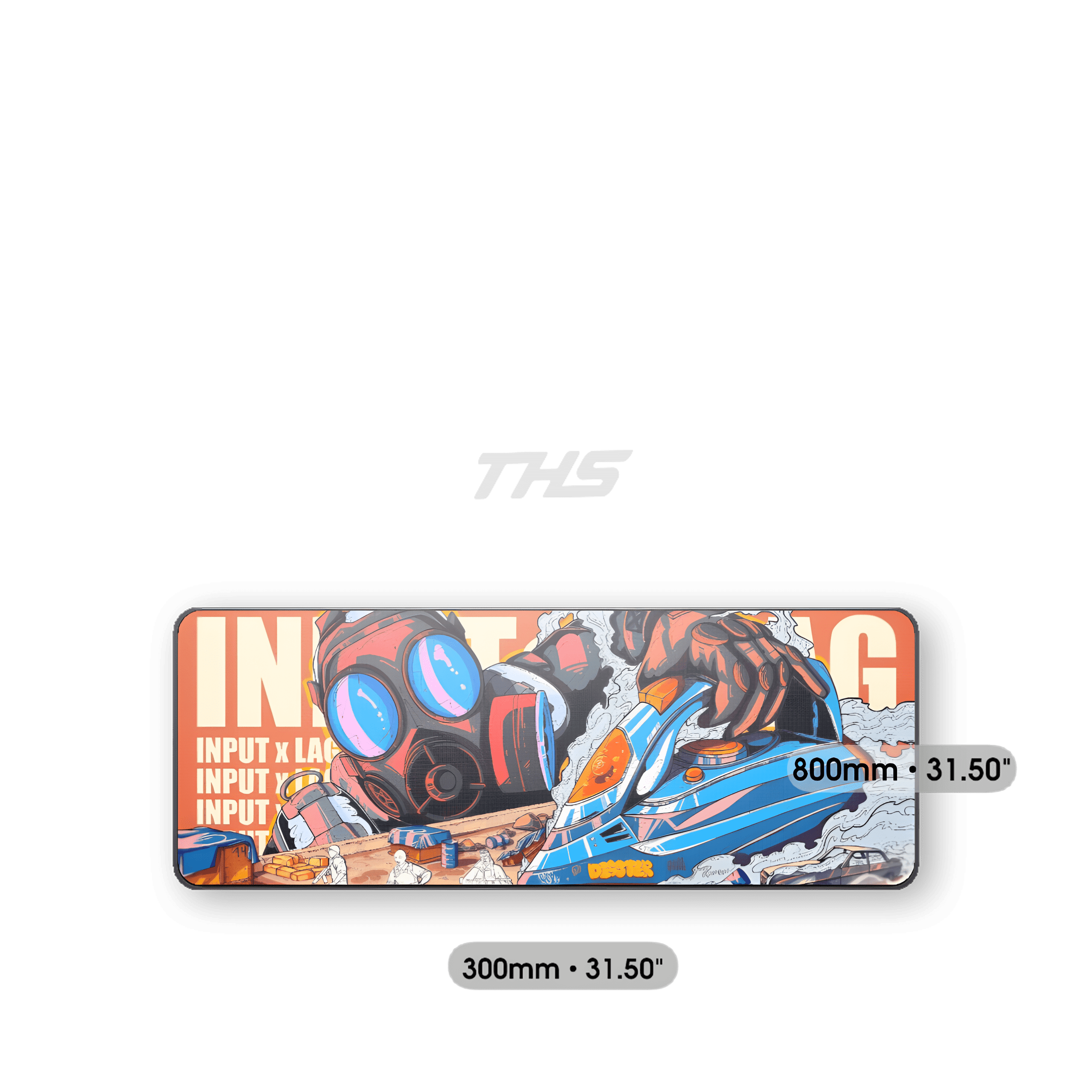 L Custom Print Mousepad (800m×300m)